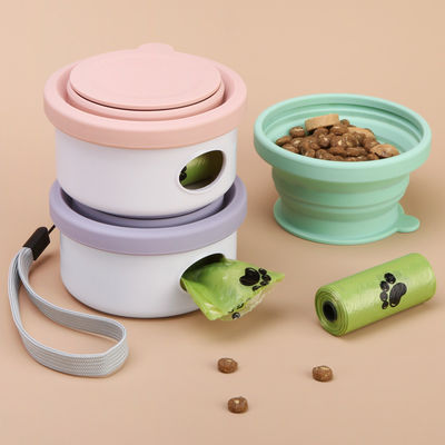 কেনা 150 মিলি সিলিকন ভাঁজ কুকুরের বাটি OEM ODM ভাঁজ আপ কুকুরের বাটি পোষা প্রাণী ফিডার অনলাইনে উৎপাদন