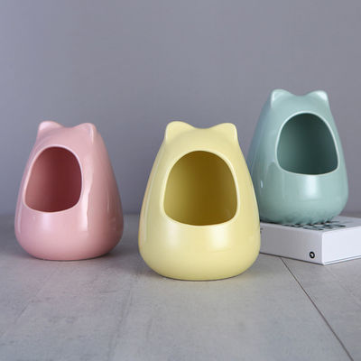 কেনা হ্যামস্টার বেড হাউস গ্রীষ্মে শীতল করার জন্য টেকসই সিরামিক টোটোরো কার্টন ডিজাইন অনলাইনে উৎপাদন