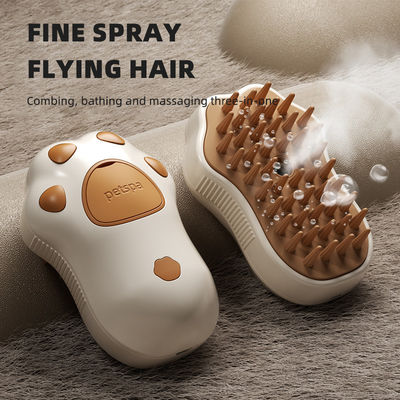 কুকুর বিড়ালের জন্য ব্লু পোষা প্রাণীর চুল অপসারণকারী স্ক্যাল্প ম্যাসেজার